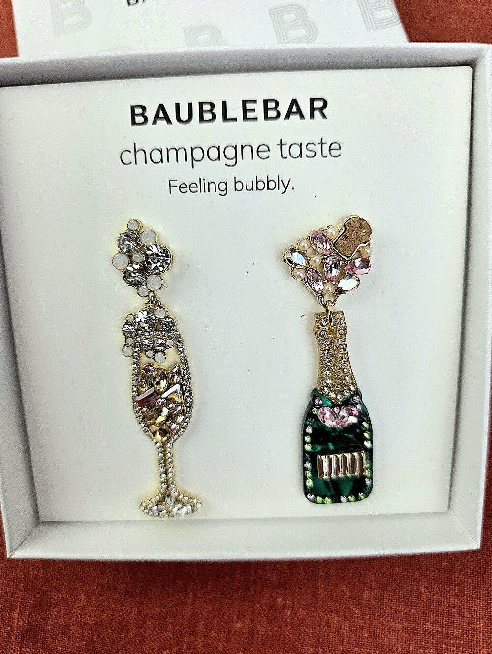 BaubleBar Champagne Taste Feeling Bubbly Dangle Earrings